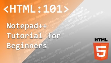 HTML | 03 | Notepad++ Tutorial for Beginners | HTML Tutorial Series