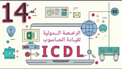 الدرس 14 - أداة القص | ICDL