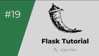 الدرس #19 - التعامل مع قواعد البيانات MySQL عن طريق اضافة flask-SQLAlchemy