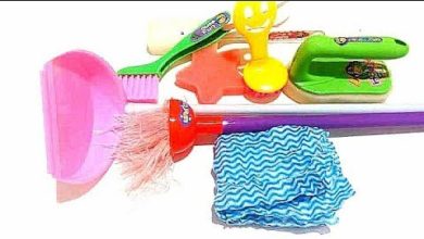 لعبة أدوات النظافة : العاب أطفال : العاب بنات و أولاد : العاب عبير