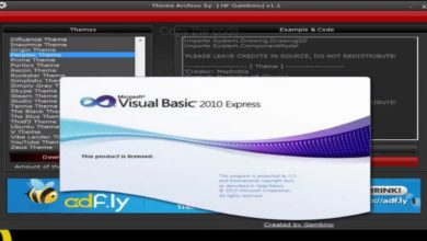 How to add Visual Basic Theme