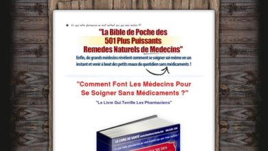 La Bible de Poche des 501 Plus Puissants Remèdes Naturels de Médecins - CB Page de présentation des 501 remèdes naturels de médecins