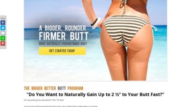 The Bigger Butt Workout Program - How to Get Bigger Butts & Natural Bigger butts