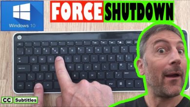 Windows 10 force Shutdown - How to force shutdown Windows 10