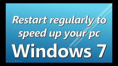 Restart  Windows Experience Index  كيف تزيد سرعة الكومبيوتر والويندوز اعادة تشغيل النظام