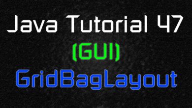 Java Tutorial 47 (GUI) - GridBagLayout and GridBagConstraints