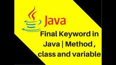 8.13 Final Keyword in Java