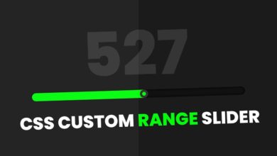 CSS Custom Range Slider 2 | Html CSS and Javascript