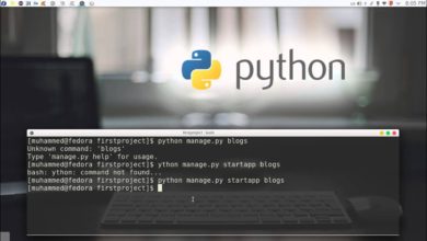 10 Python Web Django  create App عمل تطبيق بايثون ديجانكو