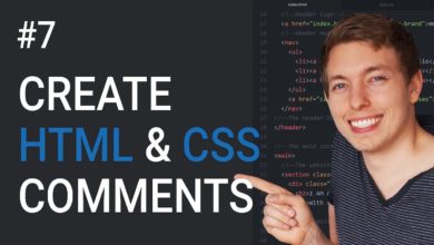 7: How To Create HTML and CSS Comments | Learn HTML and CSS | HTML Tutorial | CSS Tutorial