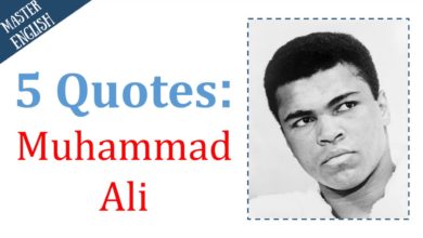 تعلّم اللغة الإنجليزية: 5 أقوال وحكم مهمة في الحياة من محمد علي كلاي🔥