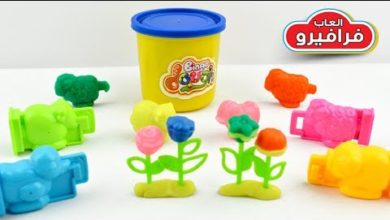 لعبة معجون صلصال بينجو دو واشكال الحيوانات من العاب اطفال للبنات واولاد Bingo Dough 3D MOULDS