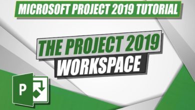 Microsoft Project 2019 Tutorial: The Project 2019 Workspace