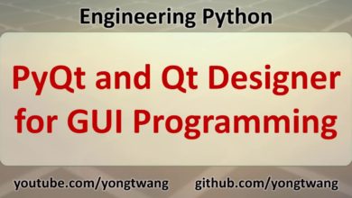 Engineering Python 17A: PyQt and Qt Designer for GUI Programming