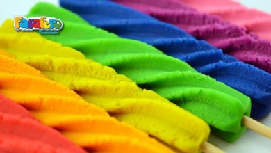 Play-Doh Rainbow Twist Popsicle تعليم الاطفال تشكيل الصلصال وطين اصناعي