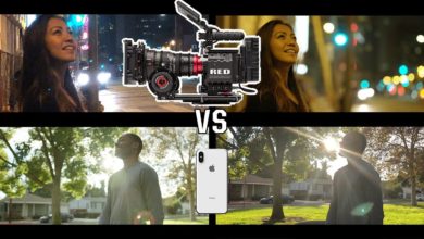 iphone X vs RED - Hollywood Movie Camera