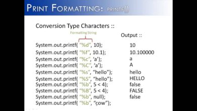 Print Formatting Part 1: printf() Conversion Type Characters (Java)