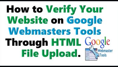 How to Verify Your Website on Webmaster tools Using HTML File Upload