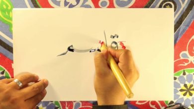 Nafham - حلقة 22.2 تطبيقات على حرف القاف  - نفهم الخط العربي مع هيثم المصري في رمضان