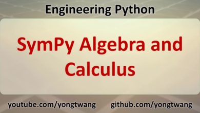 Engineering Python 14B: SymPy Algebra and Calculus