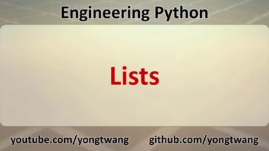 Engineering Python 05C: Lists
