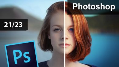 دورة فوتوشوب كاملة للمبتدئين Photoshop - إضافة الرتوش إلى الصور Retouch - الدرس 21