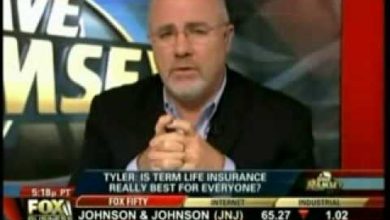 Dave Ramsey on Term Life Insurance and Whole Life Insurance