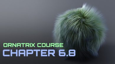 Ornatrix Plugin tutorial in 3ds max. Chapter 6.8