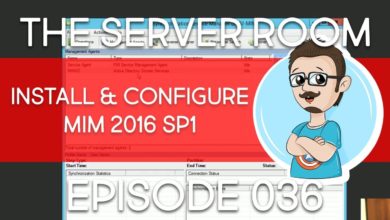 Microsoft Identity Manager 2016 | Install and Configure MIM | TSR #036