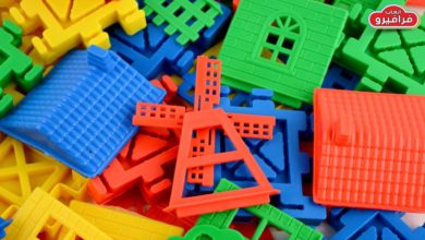 تعليم الاطفال تركيب المكعبات - لعبة مكعبات البناء Building blocks for kids