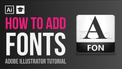 How to Install Adobe illustrator Fonts