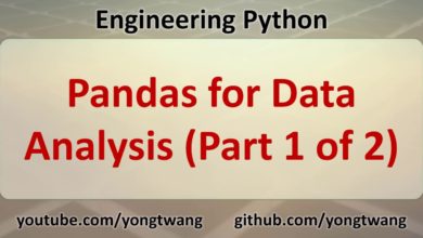 Engineering Python 16A: Pandas for Data Analysis (Part 1 of 2)