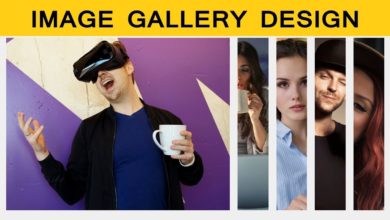 How To Make Image Gallery Using HTML And CSS |  Animated Image Gallery Design For HTML Website
