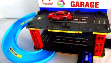 لعبة جراج عربيات المستشفى الجديد للاطفال افضل العاب السيارات وسباقات الشاحنات للبنات والاولاد