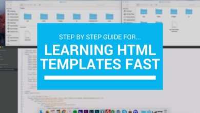 How to use a HTML Template - 2018/2019 Step by Step Tutorial.