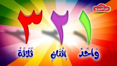تعليم الاطفال الارقام العربيه | تعليم الأرقام من ١ إلى ١٠ للأطفال - Learn Arabic numbers for kids