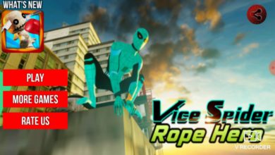 العاب اطفال - لعبة مغامرات spider Rope Hero الجديدة - العاب سبايدر مان