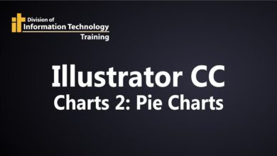 Illustrator CC Charts 2 - How to make and edit a pie chart