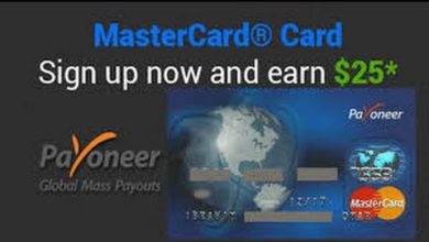كيف تحصل على بطاقة بايونير payoneer مجانا للتسوق عبر الانترنت
