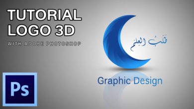 TUTORIAL LOGO 3D & Cara menulis FONT ARAB di Adobe Photoshop cs6