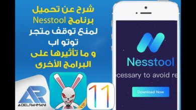 شرح عن تحميل برنامج Nesstool لمنع توقف متجر توتو اب و ما تأثيرها على البرامج الأخرى