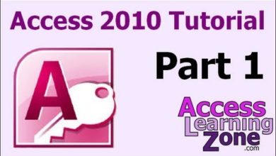 Microsoft Access 2010 Tutorial Part 01 of 12 - Database Terminology
