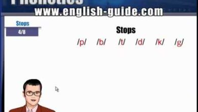 تعليم اللغة الانجليزية النطق السليم English Phonetics
