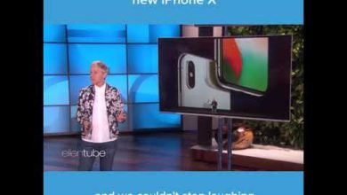 Ellen DeGeneres brilliantly roasts the new iPhone X.