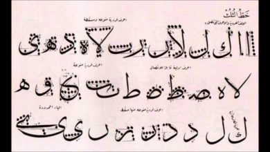 Principi di calligrafia araba  قواعد الخط العربي