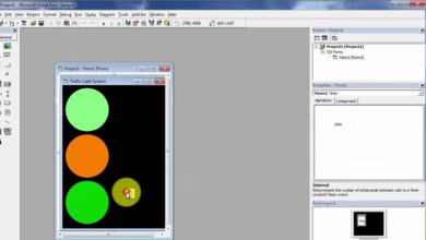 Traffic Light System Using Visual basic 6