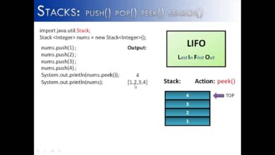 Stacks Part 1: push() pop() peek() search() (Java)