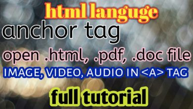 #techandskillindia, Anchor tag in html, |  full tutriol of anchor tag in html, | learn html, |