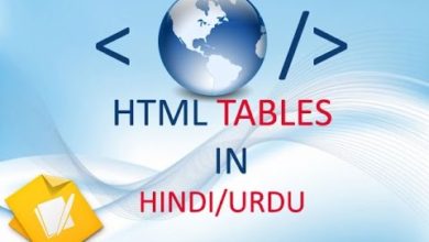 10. HTML Tables in Hindi / Urdu. | How to create HTML Tables.