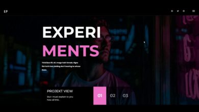 How to create Easy Colorful Landingpage - HTML and CSS Tutorial